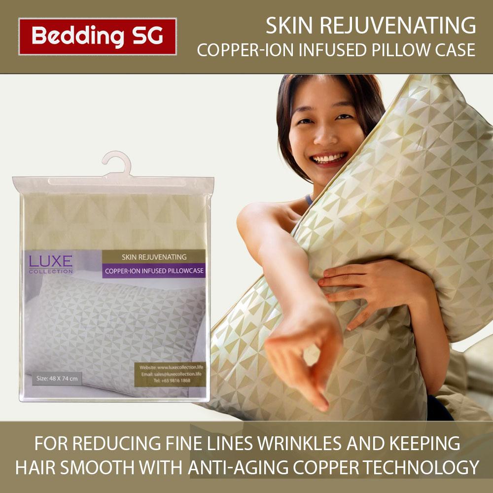 Skin Rejuvenating Copper Ion Pillow Case Singapore Pillow Case