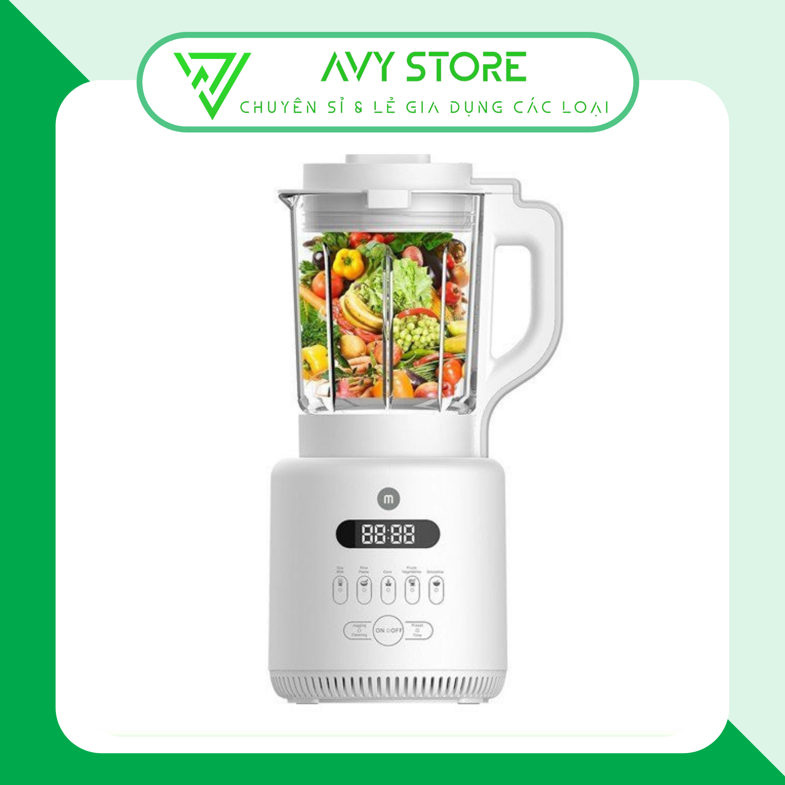 Máy làm sữa hạt đa năng mishio mk - 316 có chức năng rửa, làm sạch, vệ sinh tự động