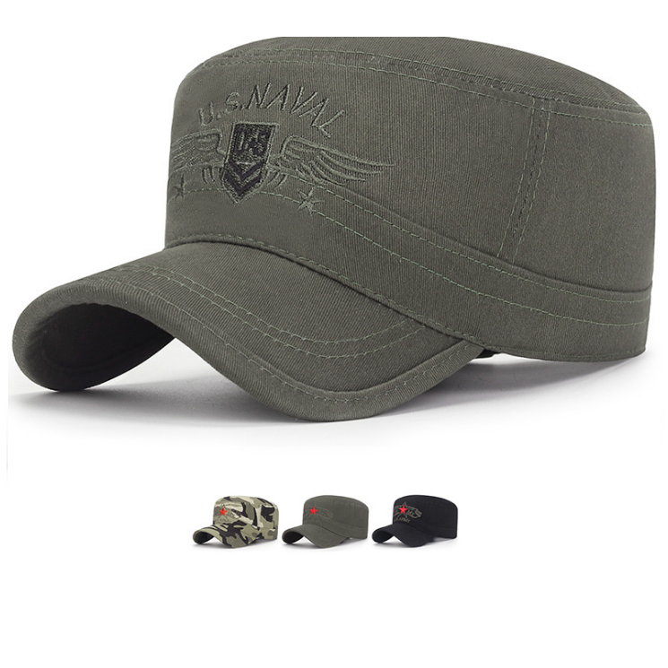 Mũ lưỡi trai lính Us Naval họa tiết thêu nổi, form dáng mạnh mẽ - Nón lưỡi trai Nam cá tính