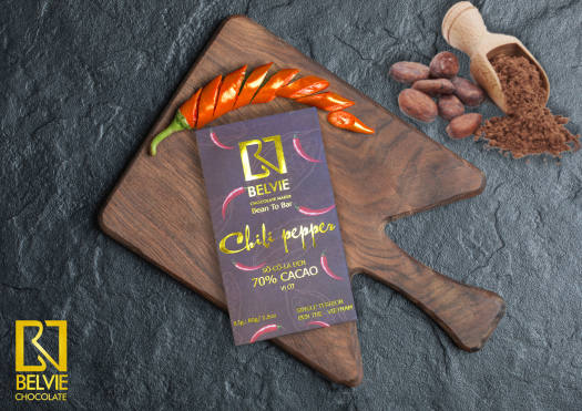 Socola đen vị ớt