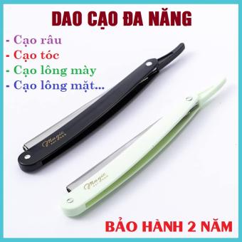 Dao cạo râu lưỡi rút cán nhựa cho thợ cắt tóc, dao cạo râu gập, lưỡi thép không gỉ, dao cạo lông mặt, lông mày, cạo tóc, dao khắc kiểu tóc cho nam nữ bỏ túi tiện dụng