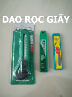 Dao rọc giấy đa năng, dao trổ cố định lưỡi dao siêu sắc, khung kim loại siêu bền, dao cắt decal, dao cắt giấy, rọc băng dính, dao rọc giấy cắt thùng bìa carton, dao rọc giấy to, dao đa năng