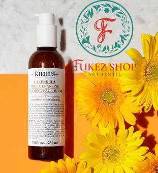 Sữa rửa mặt hoa cúc Calendula Kiehls 230ML dành cho mọi làn da - Bill mua tại Úc