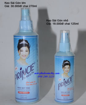 Keo xịt tóc tạo kiểu và giữ nếp tóc