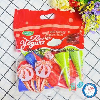 Bánh ốc quế nhân kem socola Risen Mỹ - 320g