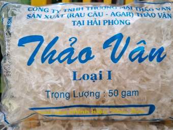 Rau câu sợi Thảo Vân làm rau câu sợi giòn, gỏi chay/ mặn, ăn kiêng das, ketto. HSD 2025