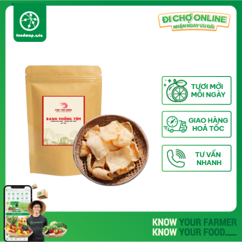 Bánh Phồng Tôm - Túi 100g - Con Tôm Rừng