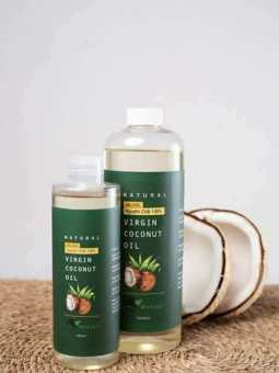 Dầu dừa ép lạnh hữu cơ hoàn toàn tự nhiên dung tích 100ml làm đẹp da, giảm thâm quầng mắt và cho mái tóc bồng bềnh, óng mượt, giúp răng trắng sáng tự nhiên không còn mảng bám