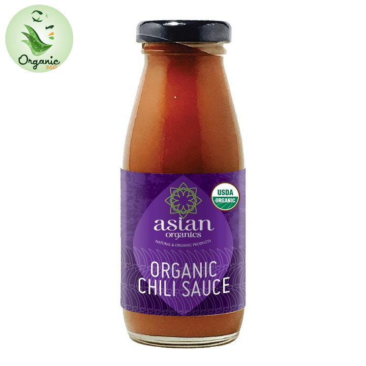 Tương ớt cay chua ngọt hữu cơ Asian Organics 200ml