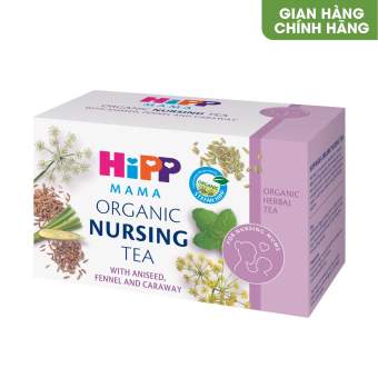 Trà thảo mộc hữu cơ HiPP Mama dành cho mẹ cho con bú - giúp bồi bổ cơ thể, giải khát và lợi sữa (30g/20 túi lọc/hộp)