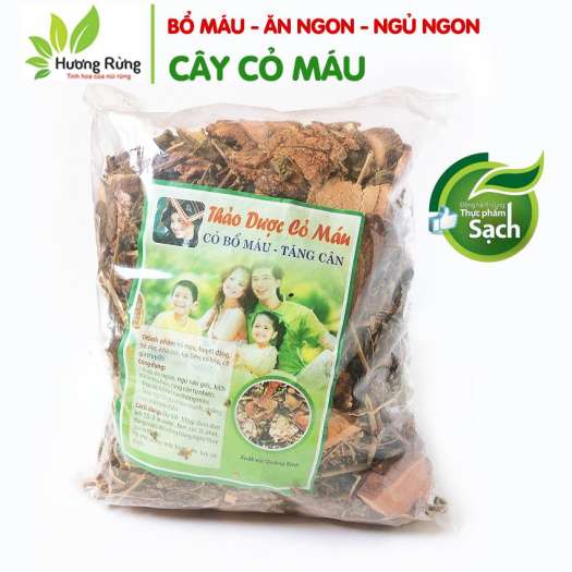 [BỔ MÁU - TĂNG CÂN] Thảo dược CỎ MÁU combo 1kg gồm cỏ máu huyết đằng bè me kha cúc lạc tiên cỏ béo cỏ gia truyền