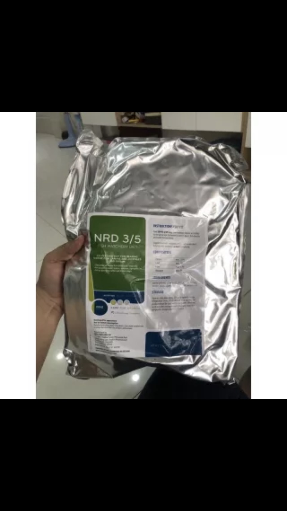 Cám thái 3/5, lẻ dạng 500gram và 1kg cho cá cảnh