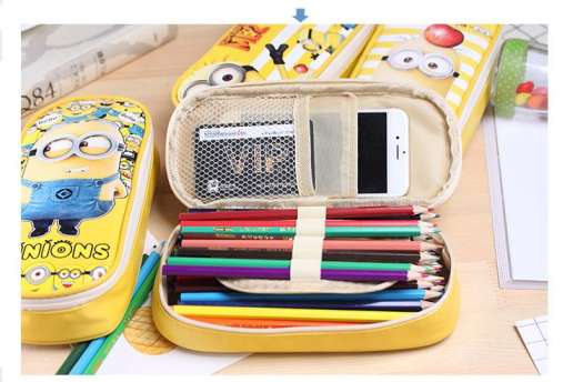 Túi đựng bút hình minion