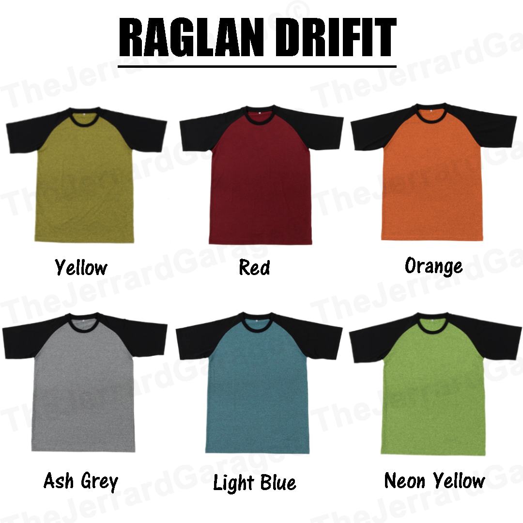 dri fit raglan