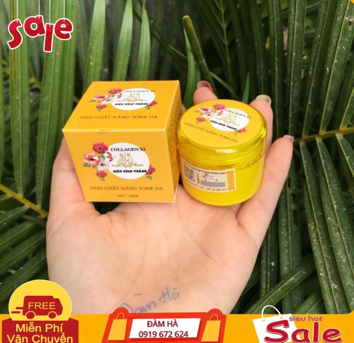 Kích Trắng Collagen X3 Đông Anh