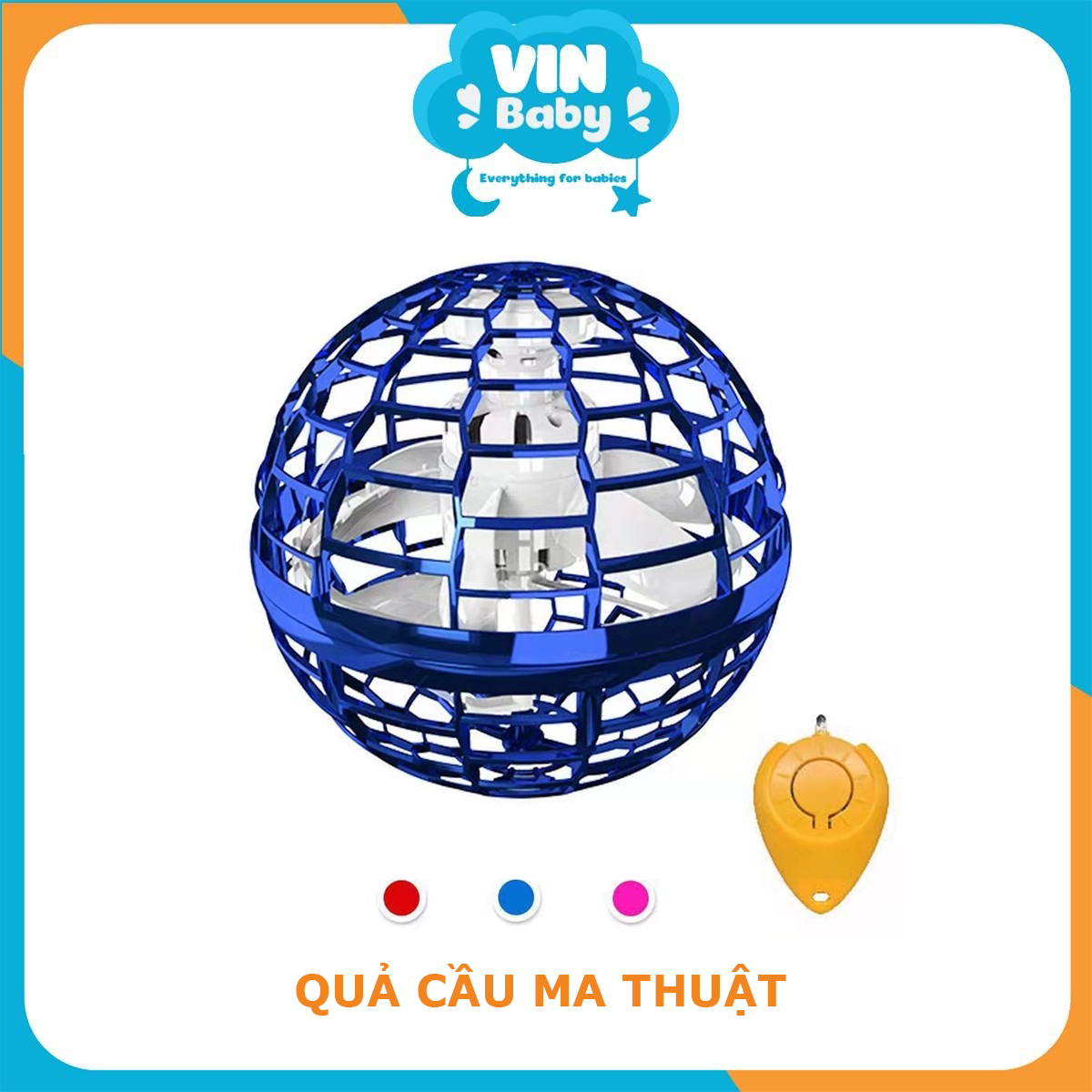 Quả cầu ma thuật - Đồ chơi giải trí quả cầu ma thuật Boomerang có đèn nhấp nháy - VinBaby