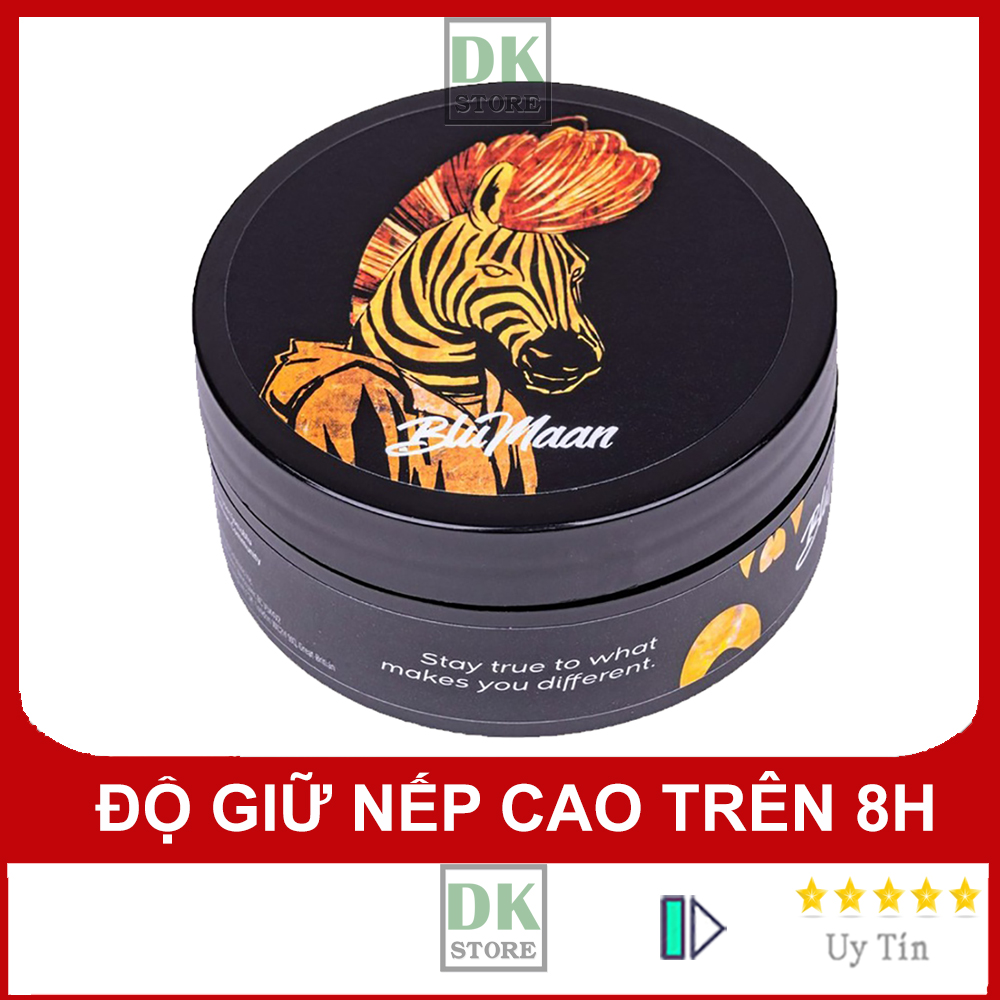 Sáp vuốt tóc nam blumaan ngựa vằn 74ml - sáp tạo kiểu tóc cao cấp, giữ nếp tốt