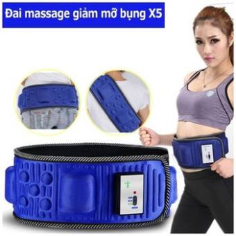 Đai massage X5 - Máy Massage bụng giảm béo X5 - đai quấn bụng - Máy Đánh Tan Mỡ bụng  Masage Đa Năng Cao Cấp - Máy đeo giảm mỡ bụng- máy tập bụng giảm cân - Đai Rung Massage - Thiết bị dụng cụ làm đẹp - chăm sóc sắc đẹp - nịt bụng cao cấp