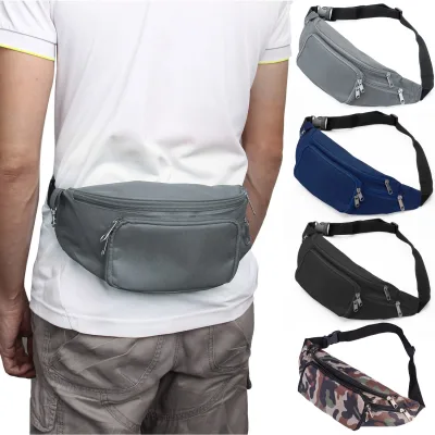 Running Bum Bag Travel Handy Hiking Outdoor Sport Fanny Pack Waist Belt Zip Pouch (4)