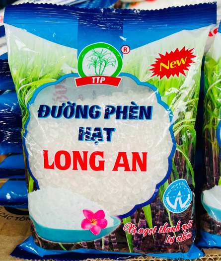 Đường phèn hạt Long An gói (500g) - Sirô, đường và chất tạo ngọt | Bachhoa.Extra.vn