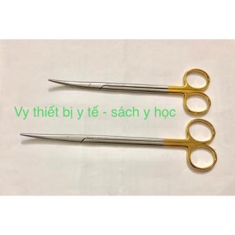 Kéo Bóc Tách Cán Vàng Siêu Dài Cán Vàng - 18cm