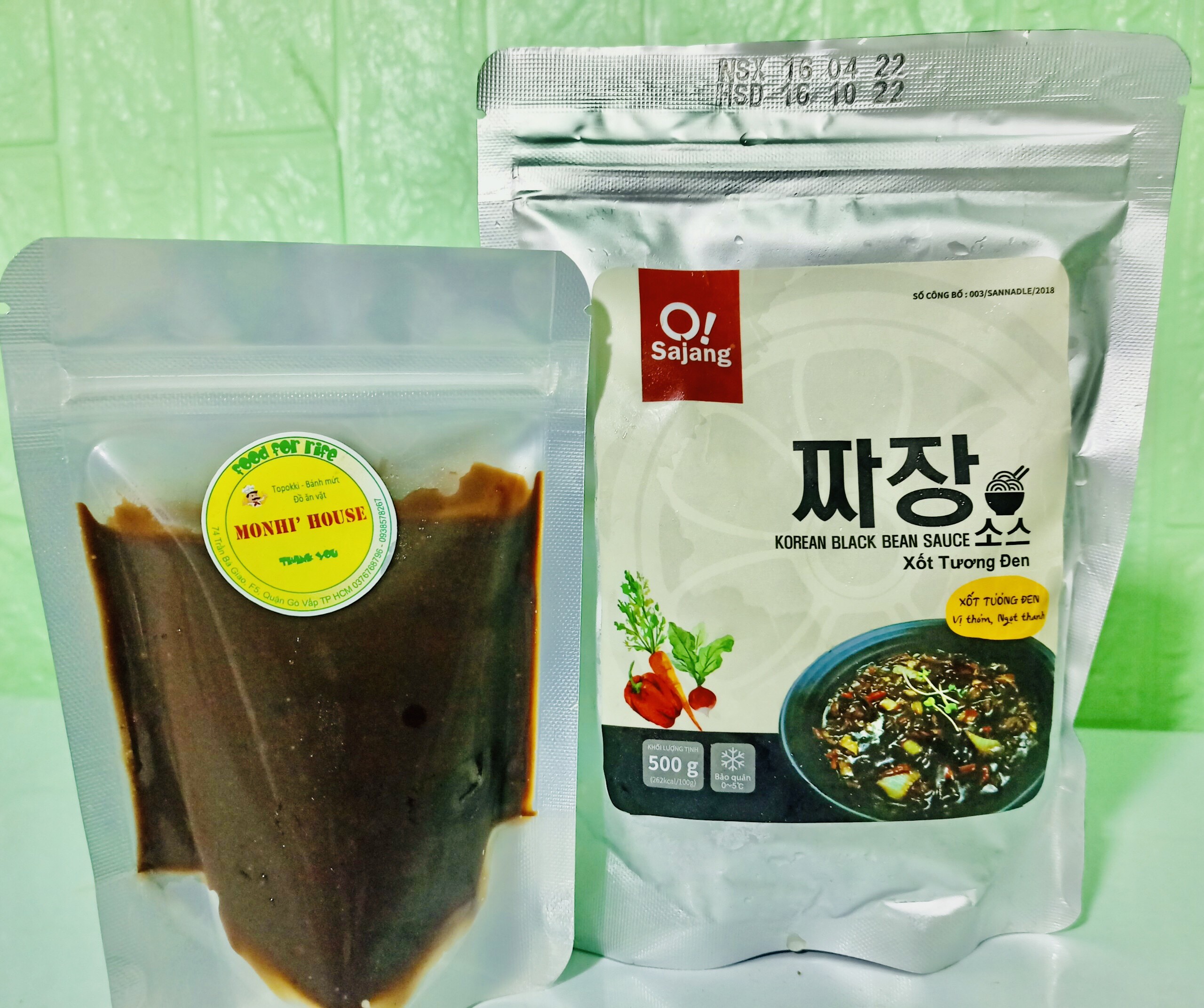 Sốt tương đen osajang gói 200g - doanvat_hangduong