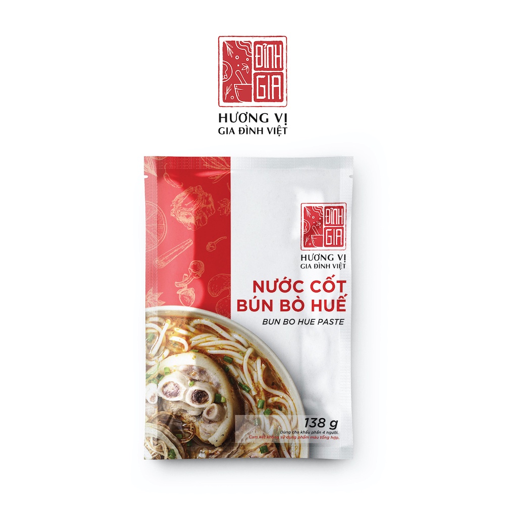 Nước cốt bún bò huế đỉnh gia gói 100gr