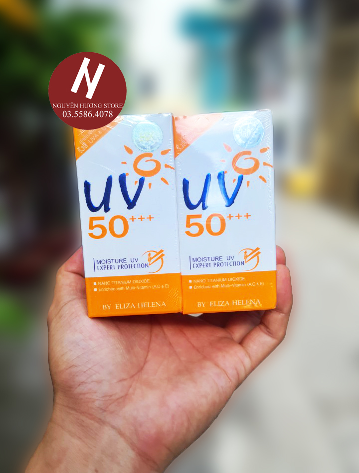 Kem chống nắng Thái Lan 30g UV SPF 50+++ | Kem chống nắng Eliza Helena Thái Lan