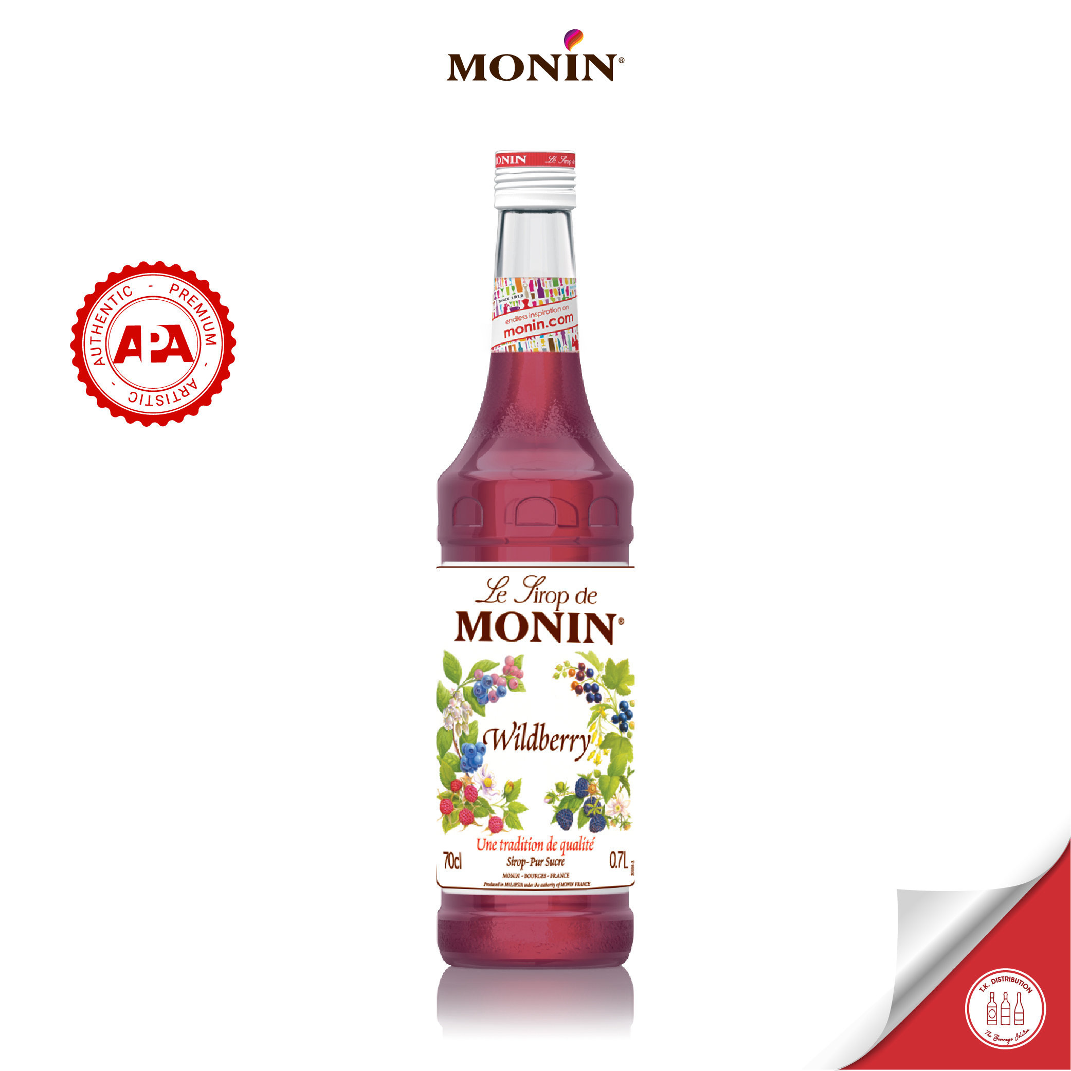 Siro dâu rừng monin - 700ml