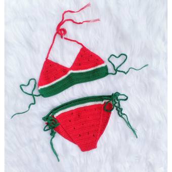 Bikini Quả Dưa Hấu Cho Bé (có ảnh thật)