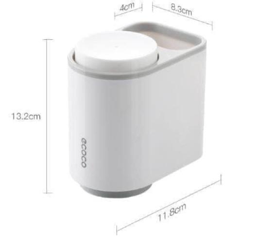 Hộp đựng kem đánh răng tặng kèm 2 cốc