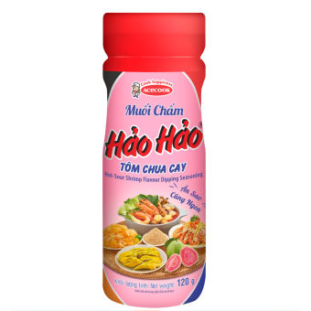 Muối Hảo Hảo chính hãng Acecook 120g - bột canh Hảo Hảo vị tôm chua cay