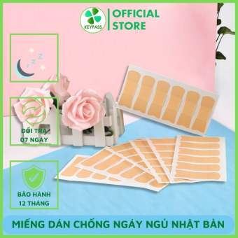 Gói 36 Miếng Dán Chống Ngáy Khi Ngủ Nhật Bản M2, Miếng Dán Chống Hở Miệng Khi Ngủ, Miếng Dán Không Mùi Không Gây Khó Chịu Khi Ngủ, Keo Dán Dễ Bóc Giúp Bạn Có Giấc Ngủ Ngon Keypass Shop
