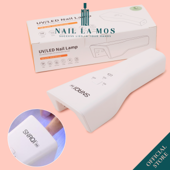 Máy hơ gel tích điện SNRQI K6 chính hãng 9W 8 bóng LED/UV - Đèn hơ móng nail 1 ngón cầm tay mini (bảo hành 1 tháng)