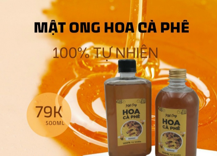 Mật ong nguyên chất -100% mật ong hoa cà phê tự nhiên ĐăkLăk