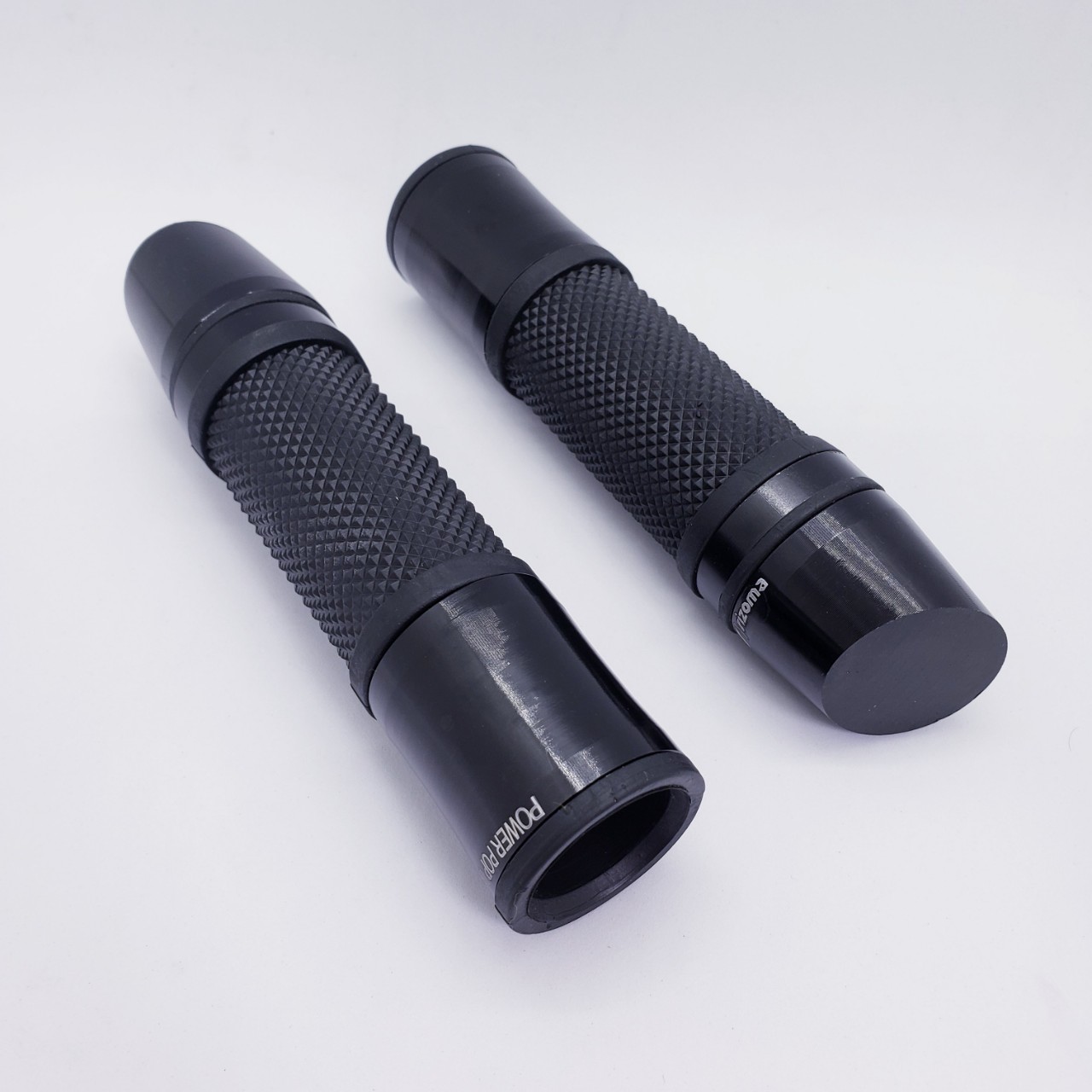 2 Bao tay nắm xe máy tay cầm rizoma gù xéo nhôm cnc màu đen gắn sh vario exciter winner sirius wave...