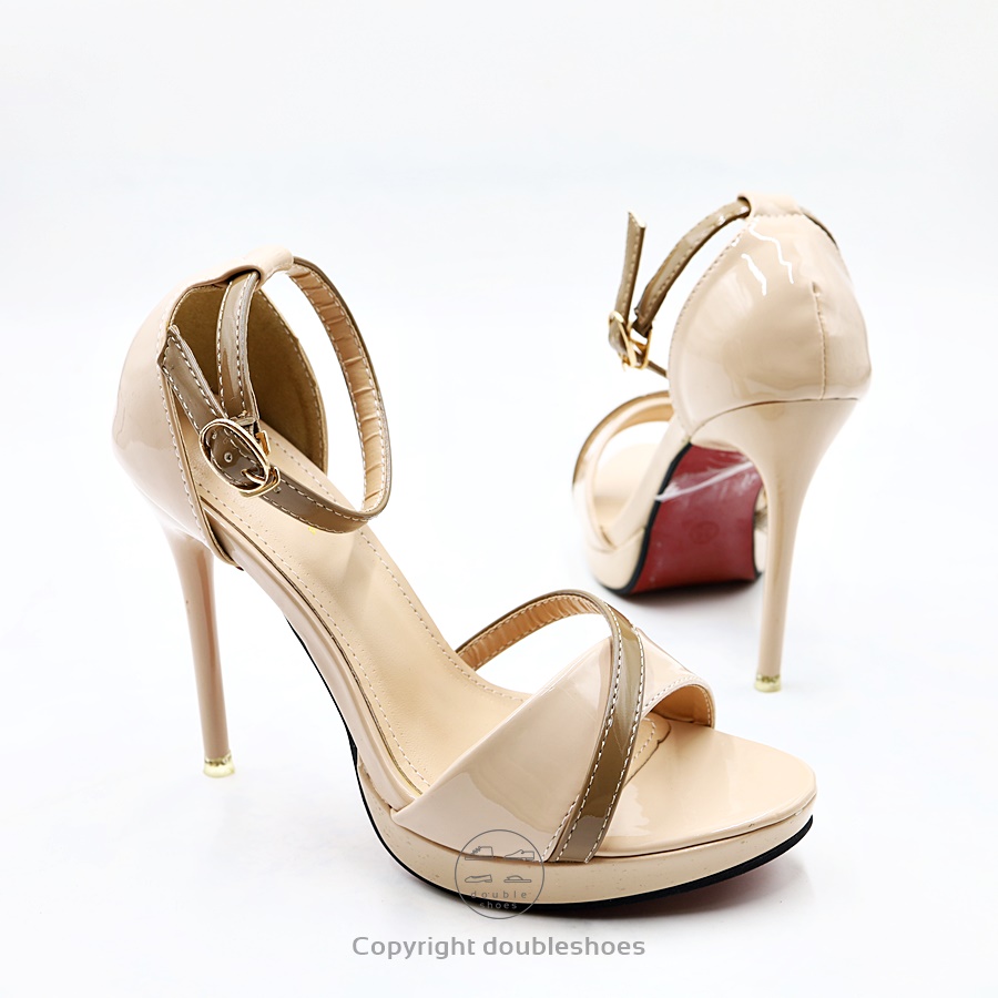 Zanotti รองเท้าคัทชู ส้นสูง 4 นิ้ว ส้นเข็ม หนังพรีเมี่ยม เสริมโครงใส รุ่น FN20250ไซส์ 35-40 - ยี่ห้อ Blossom ราคา 398 บาท*ส่งฟรี