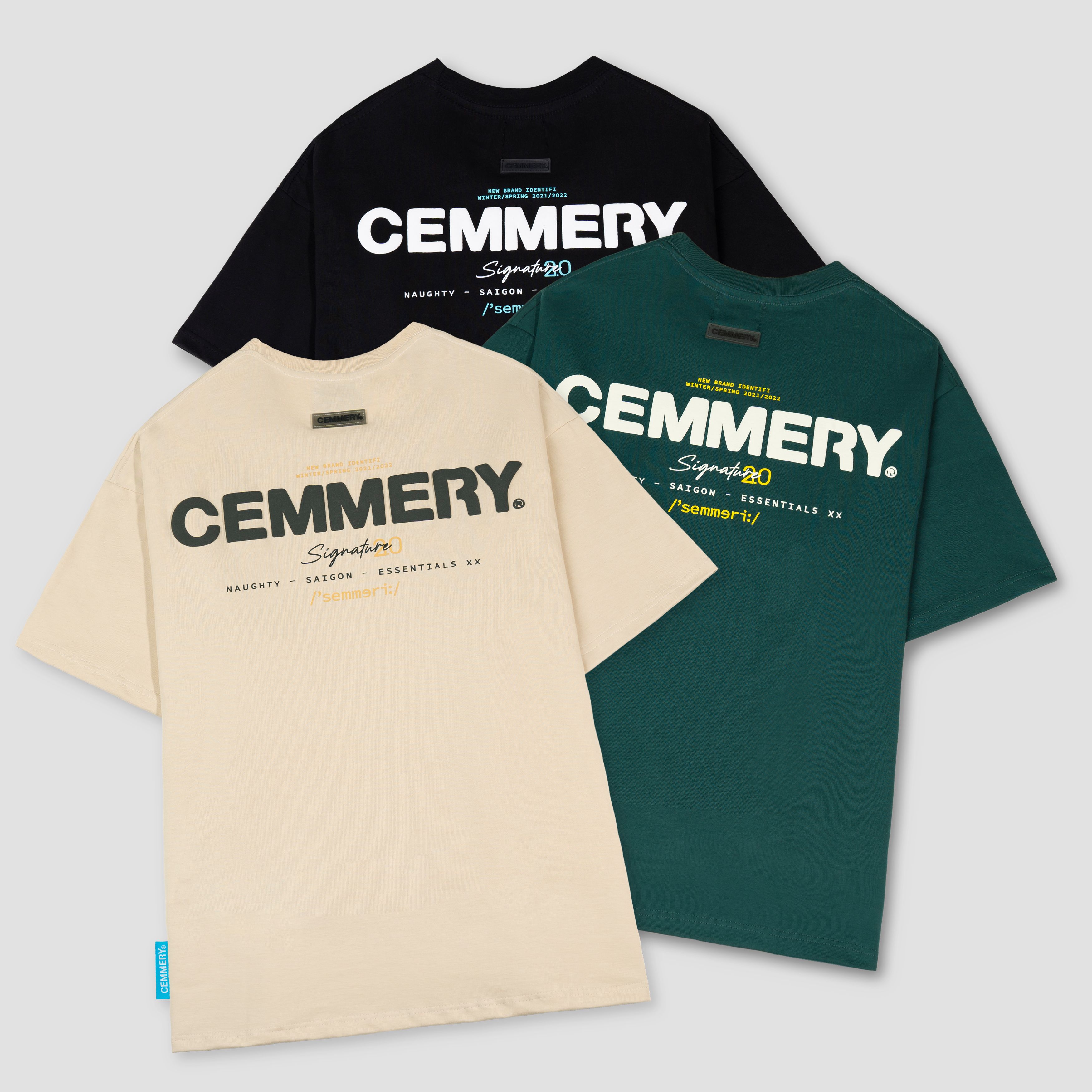 Áo thun LocalBrand Cemmery " SIGNATURE Tee 2.0 " # 3 Color