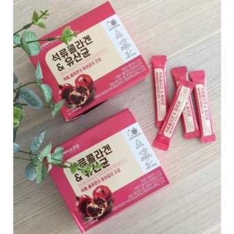 Hộp 30 gói bột lựu collagen Hàn Quốc