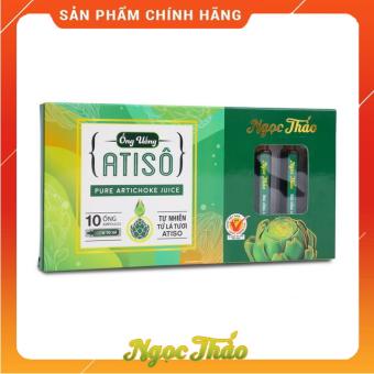 Hộp Cao Nước Atiso Lá Tươi uống liền Ngọc Thảo | 10 ống x 10ml