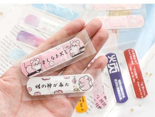 Băng keo cá nhân băng keo cá nhân có hình dễ thương (4 miếng)