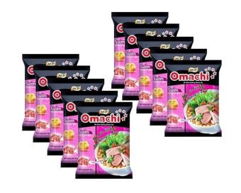 Combo 10 gói mì Omachi sườn hầm ngũ quả 80gr/gói