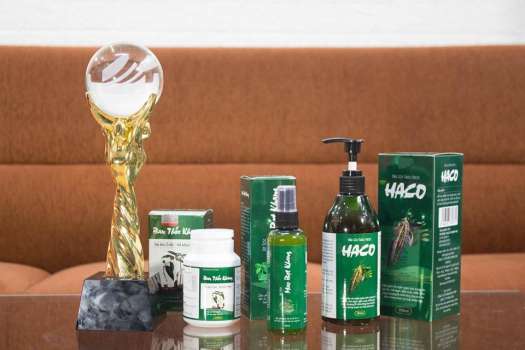 Tinh dầu Haco: Xịt tóc Mao Bạt Khang