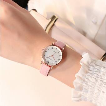 ĐỒNG HỒ NỮ DÂY DA MSTIANQ MẶT SỐ TRÁI TIM DỄ THƯƠNG