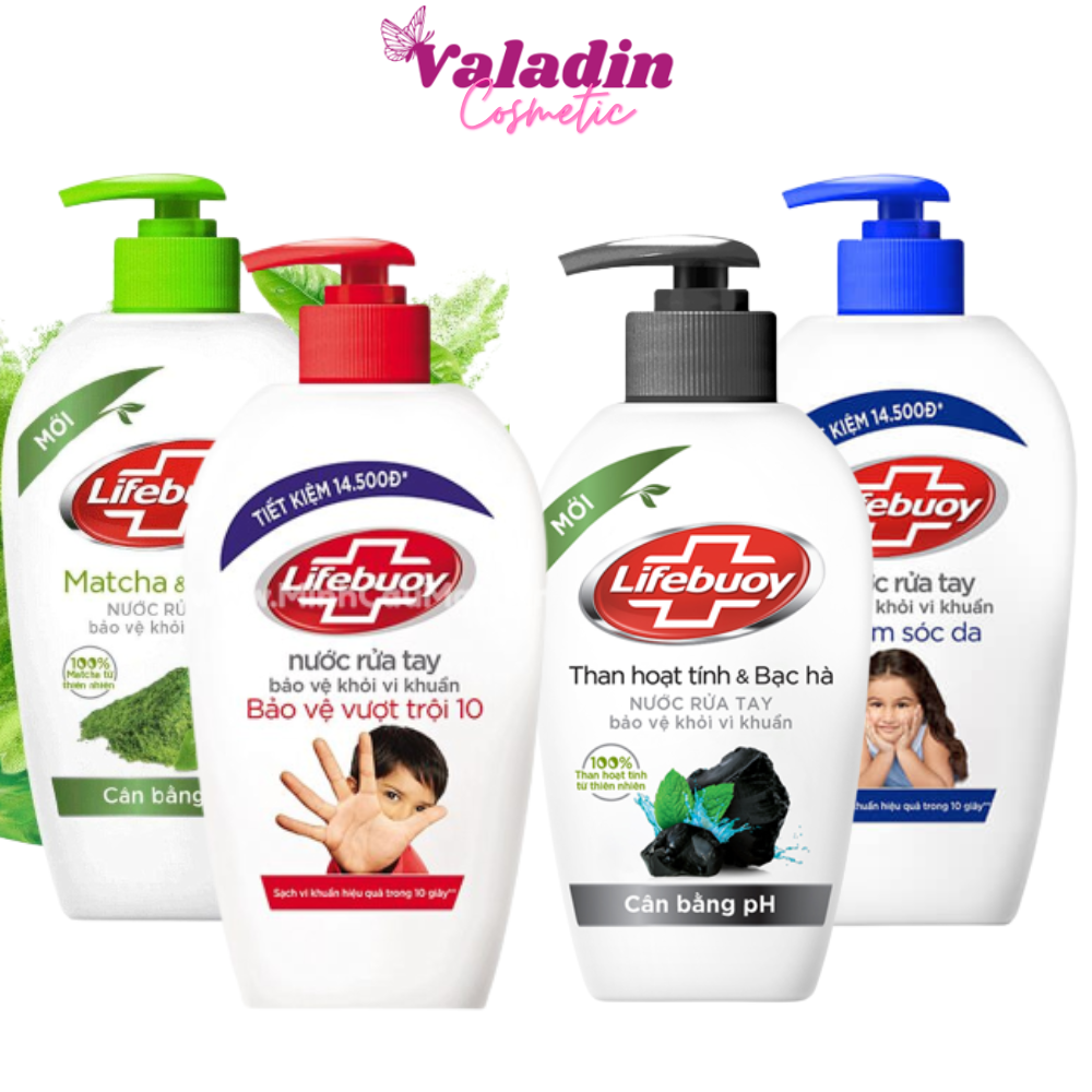 Nước rửa tay LIFEBUOY 177ml Xà bông rửa tay Xà phòng rửa tay gel rửa tay -Valadin