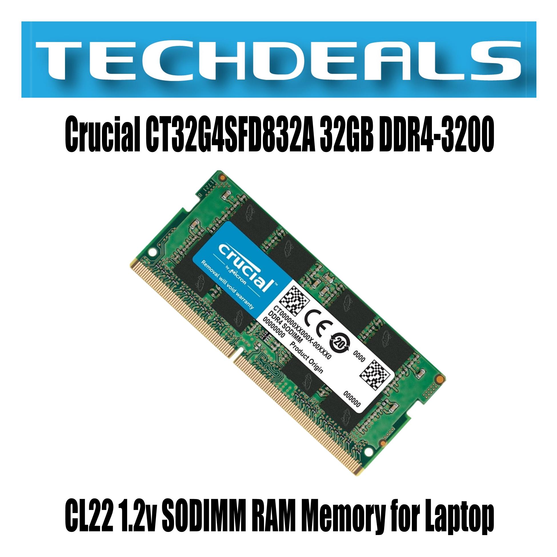 Ddr4 32Gb Sodimm 3200Mhz Non-Ecc Ram Module For Laptop/Mini Pc
