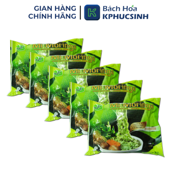 Combo 5 gói mì chùm ngây Moringa rất tốt cho sức khỏe