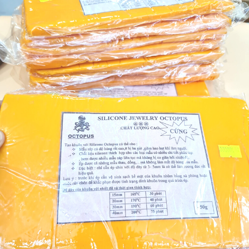 Silicon ép khuôn,silicon octopus vàng,silicon bạch tuột ép khuôn.