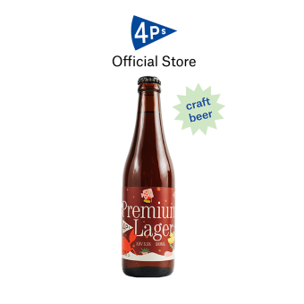 4P’s Beer Premium Lager - chai 330ml