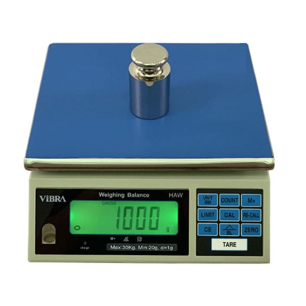 Cân điện tử vibra shinko haw 3kg 6kg 15kg 30kg